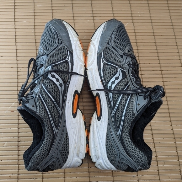 SAUCONY Cohesion 7 mens Running Shoes Silver Size 9.5Wide Great Cond - Picture 5 of 10